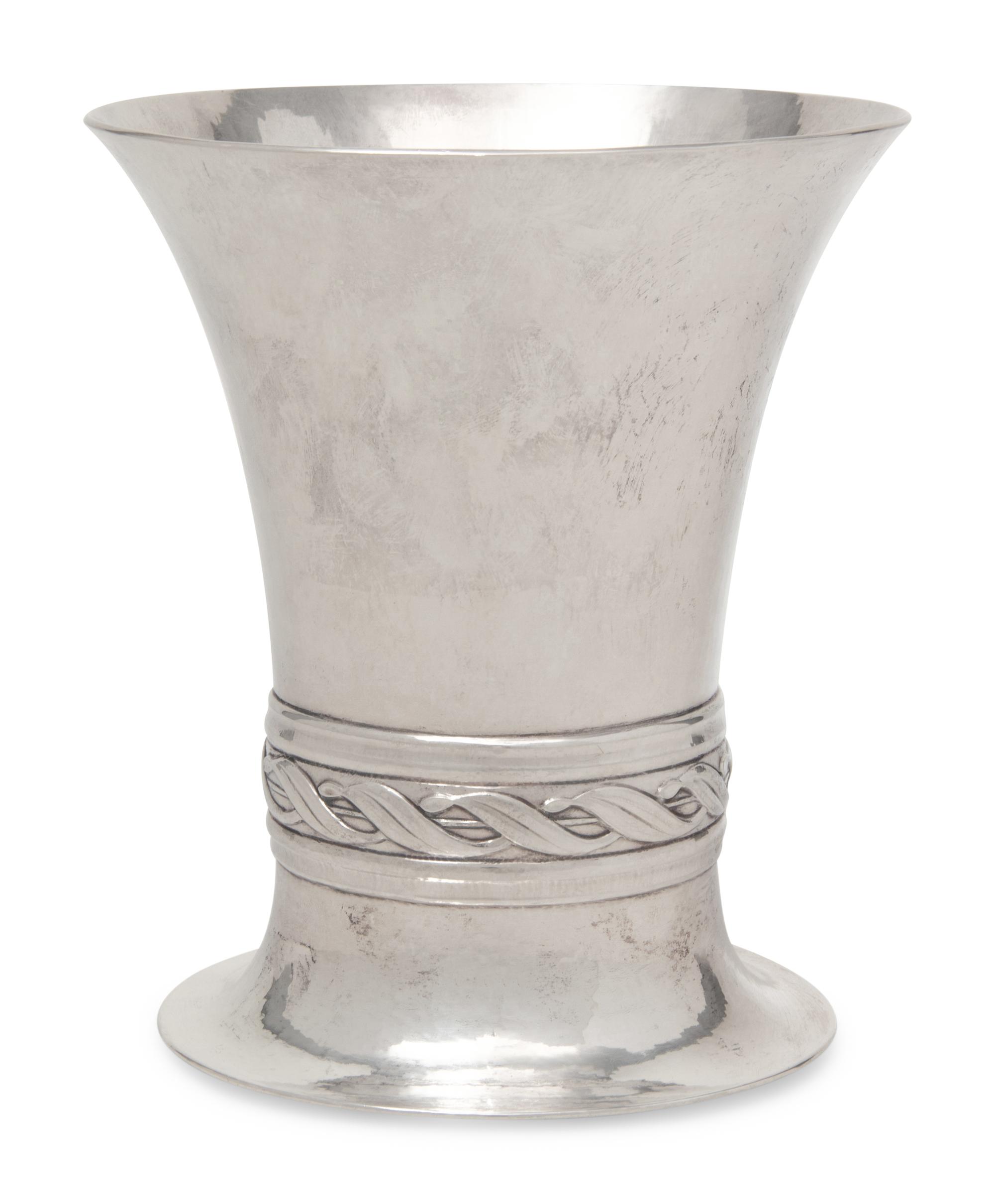 A Dutch Silver Vase
