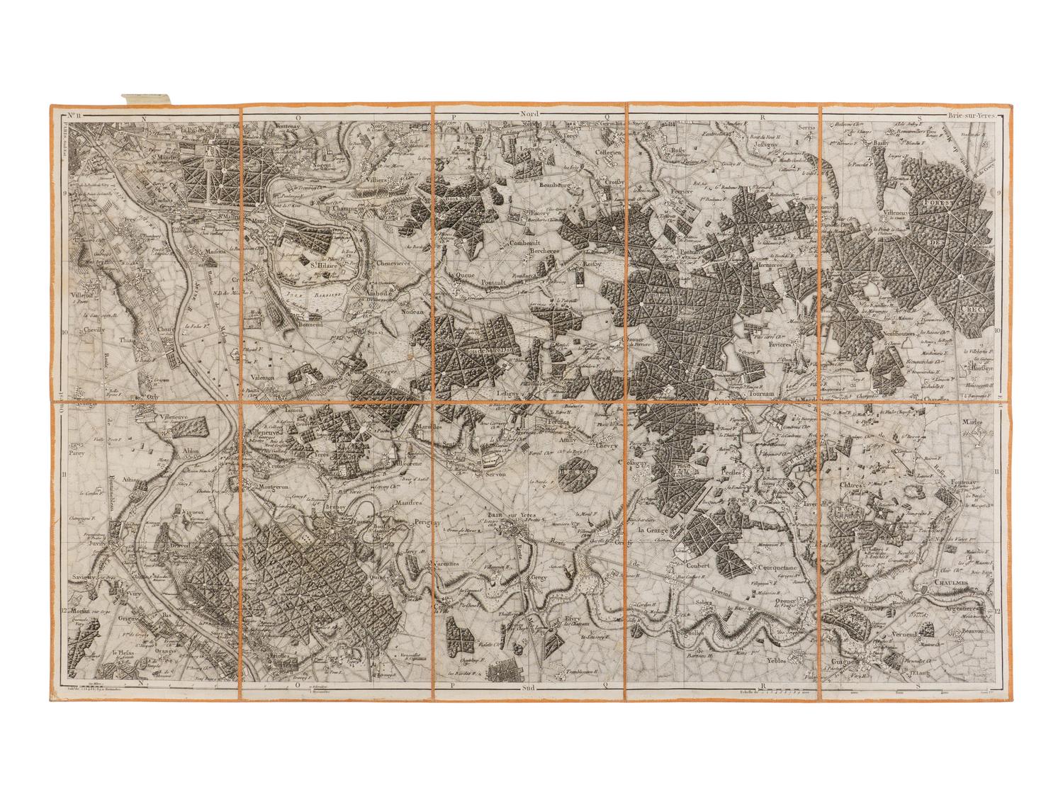 [Maps & Atlases]. Collection of 29 Maps of France, ca. 1800