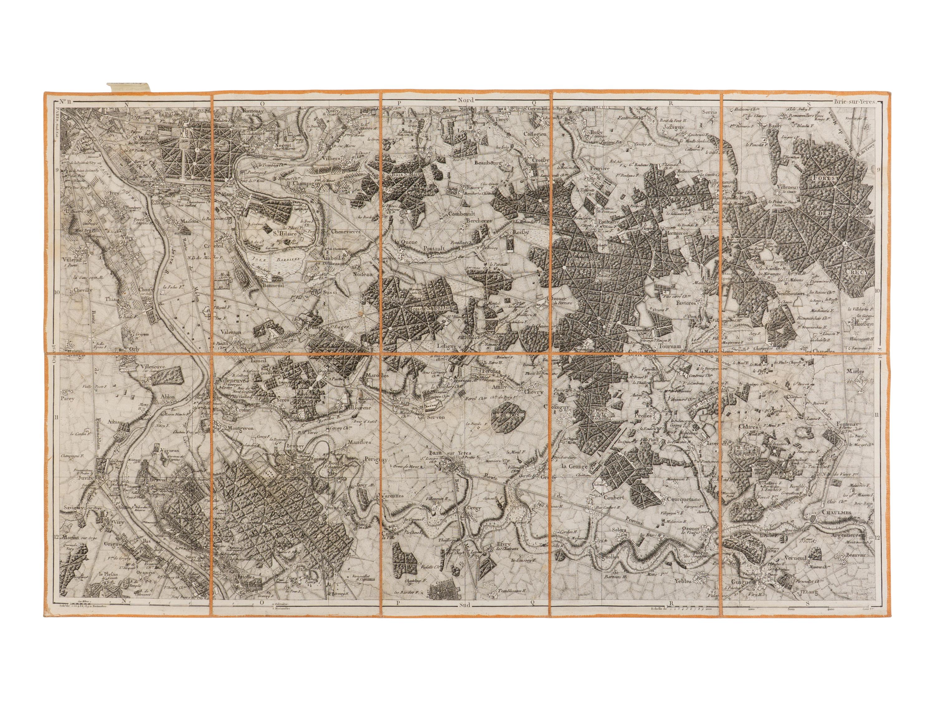 [Maps & Atlases]. Collection of 29 Maps of France, ca. 1800