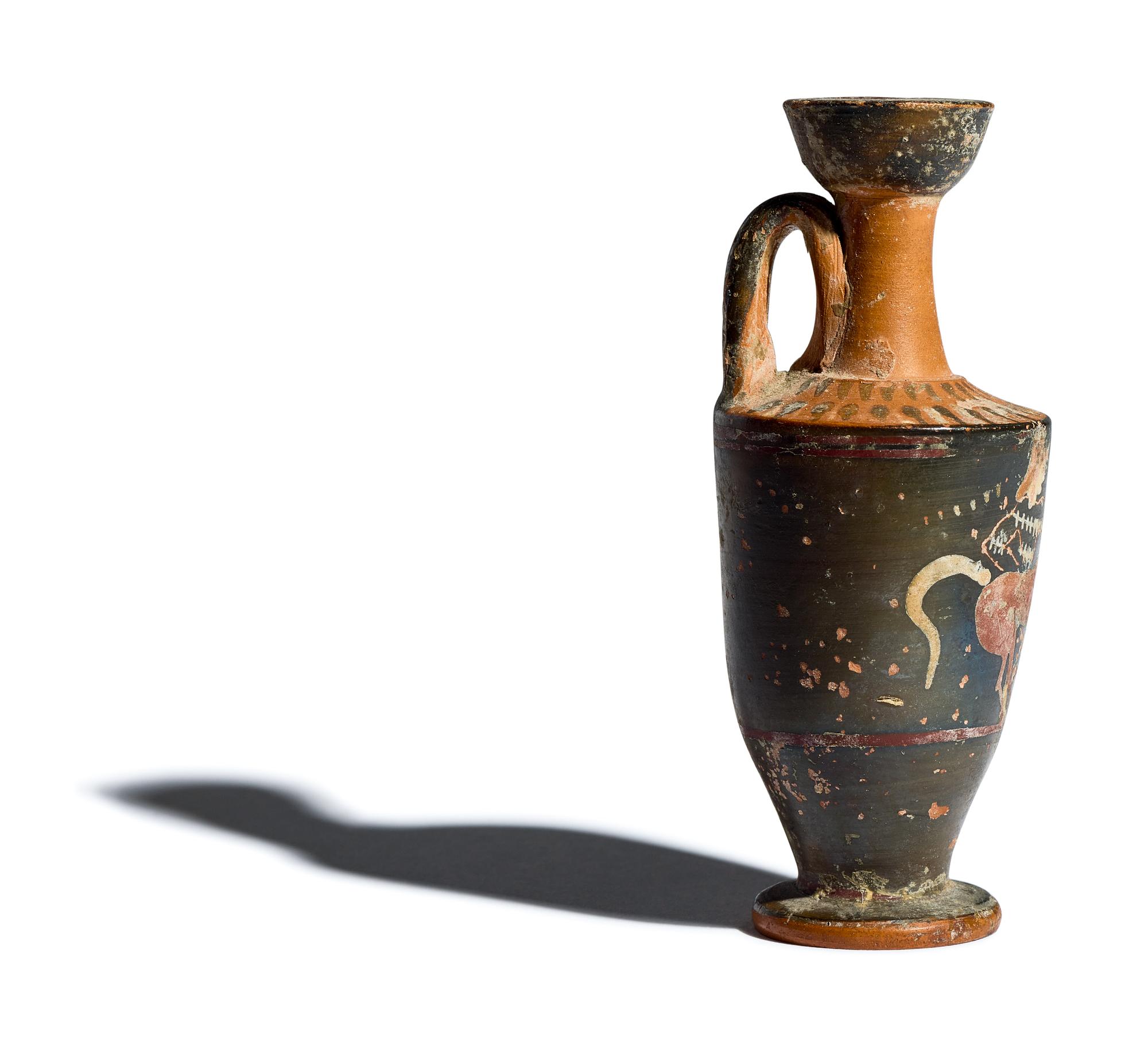 An Attic Six's Technique Lekythos