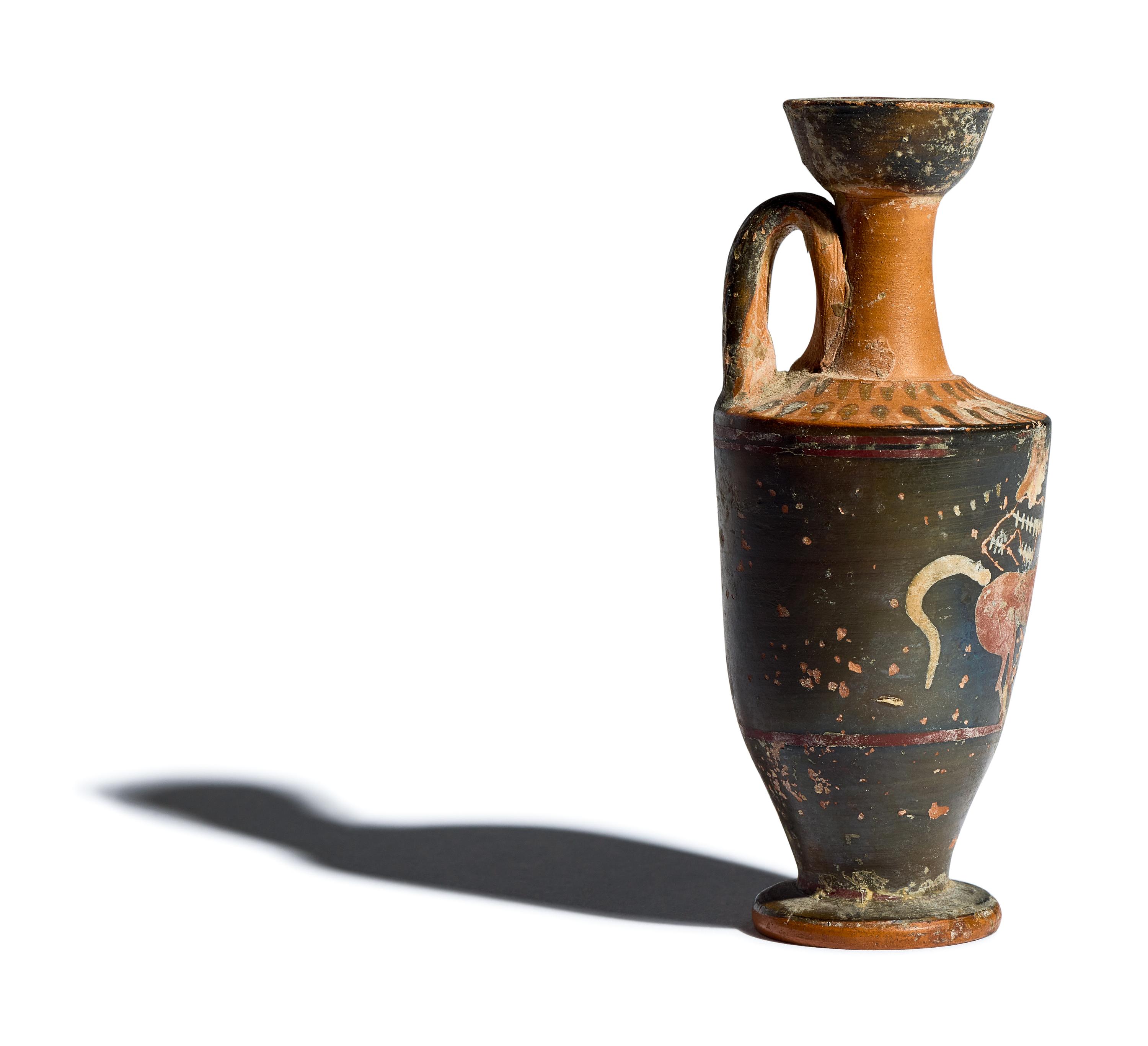 An Attic Six's Technique Lekythos