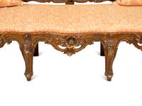 An Italian Rococo Style Three-Piece Seating Suite