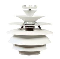 A Targetti Paulsen Snowball Light Fixture Height 15 inches.