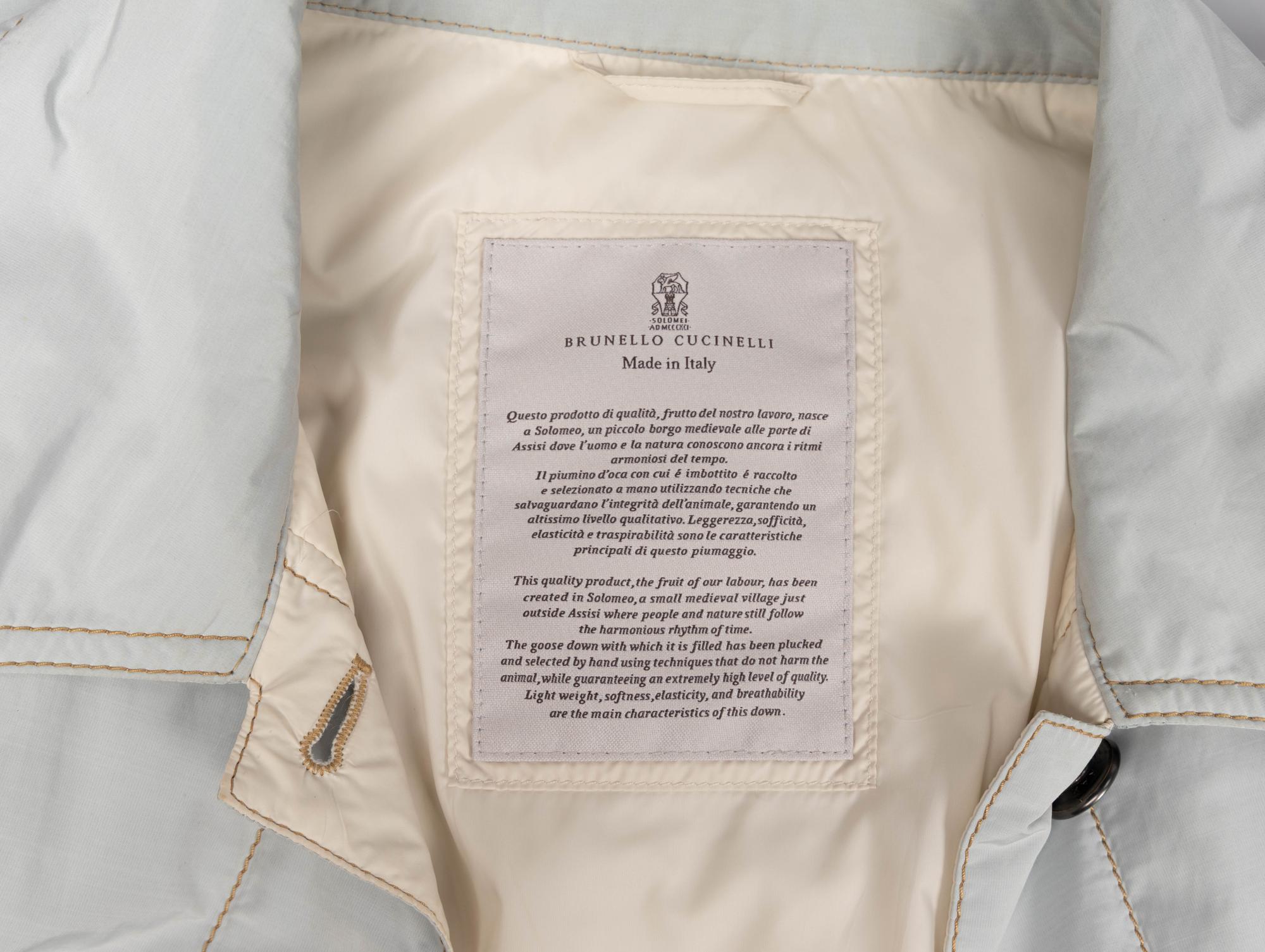 Brunello Cucinelli, Padded Taffeta Western Jacket