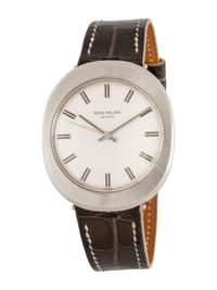 PATEK PHILIPPE, REF. 3580 STAINLESS STEEL 'BACK WIND' WATCH