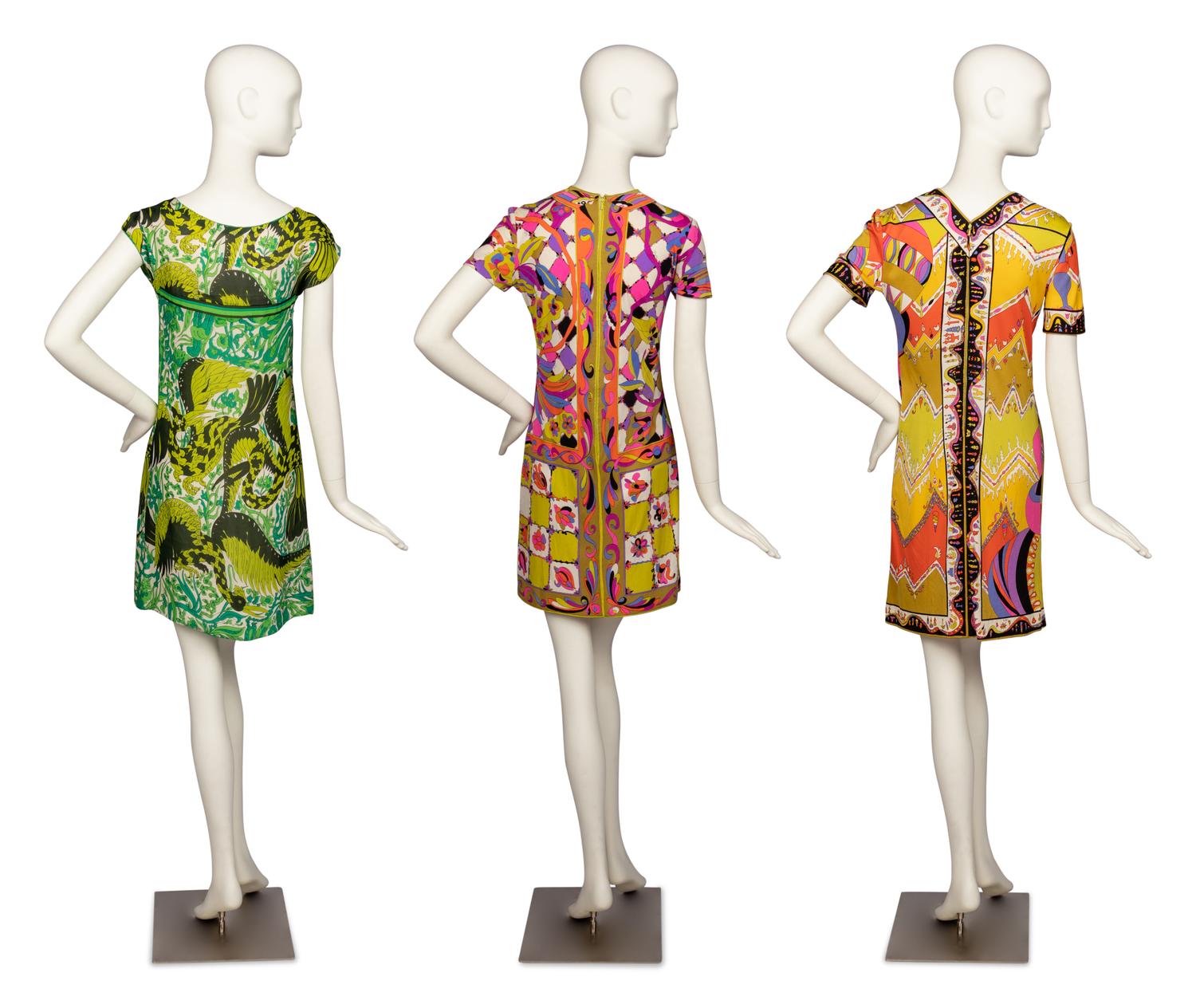 Three Emilio Pucci Dresses, 1960s