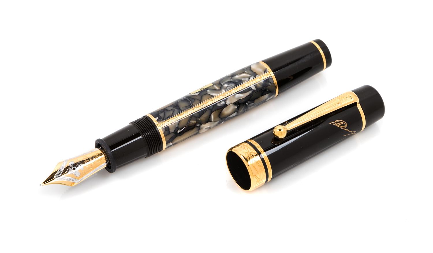 A Montblanc Maisterstuck Alexandre Dumas Limited Edition Fountain Pen