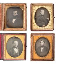 FANTASTIC BEARDS AND WHERE TO FIND THEM. 10 sixth plate images of men with various types of beards.