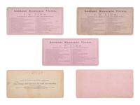 [EARLY PHOTORAPHY]. 20 views of Lookout Mountain in various formats, most by J.B. LINN.