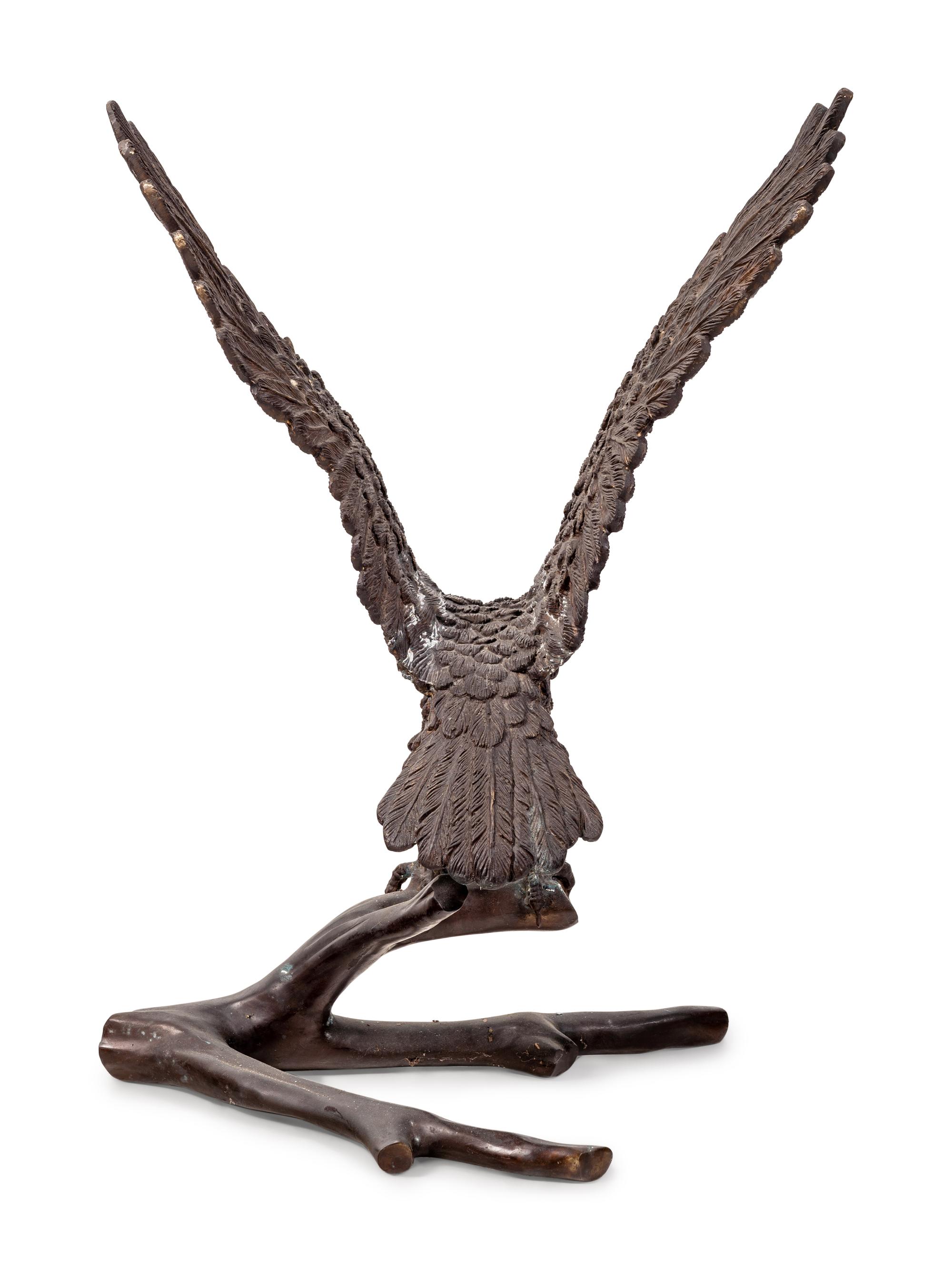 A Bronze Model of an Eagle