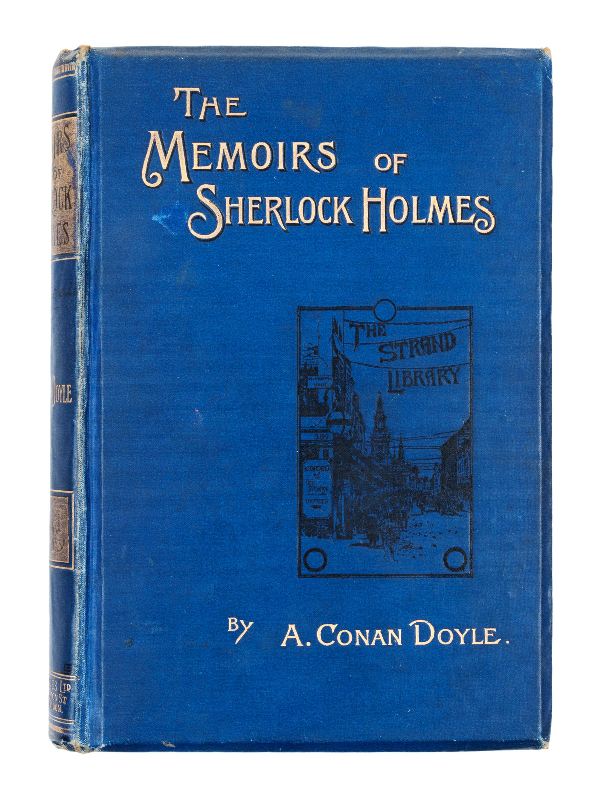 DOYLE, Arthur Conan (1859-1930). The Memoirs of Sherlock Holmes. London: George Newnes, 1894.