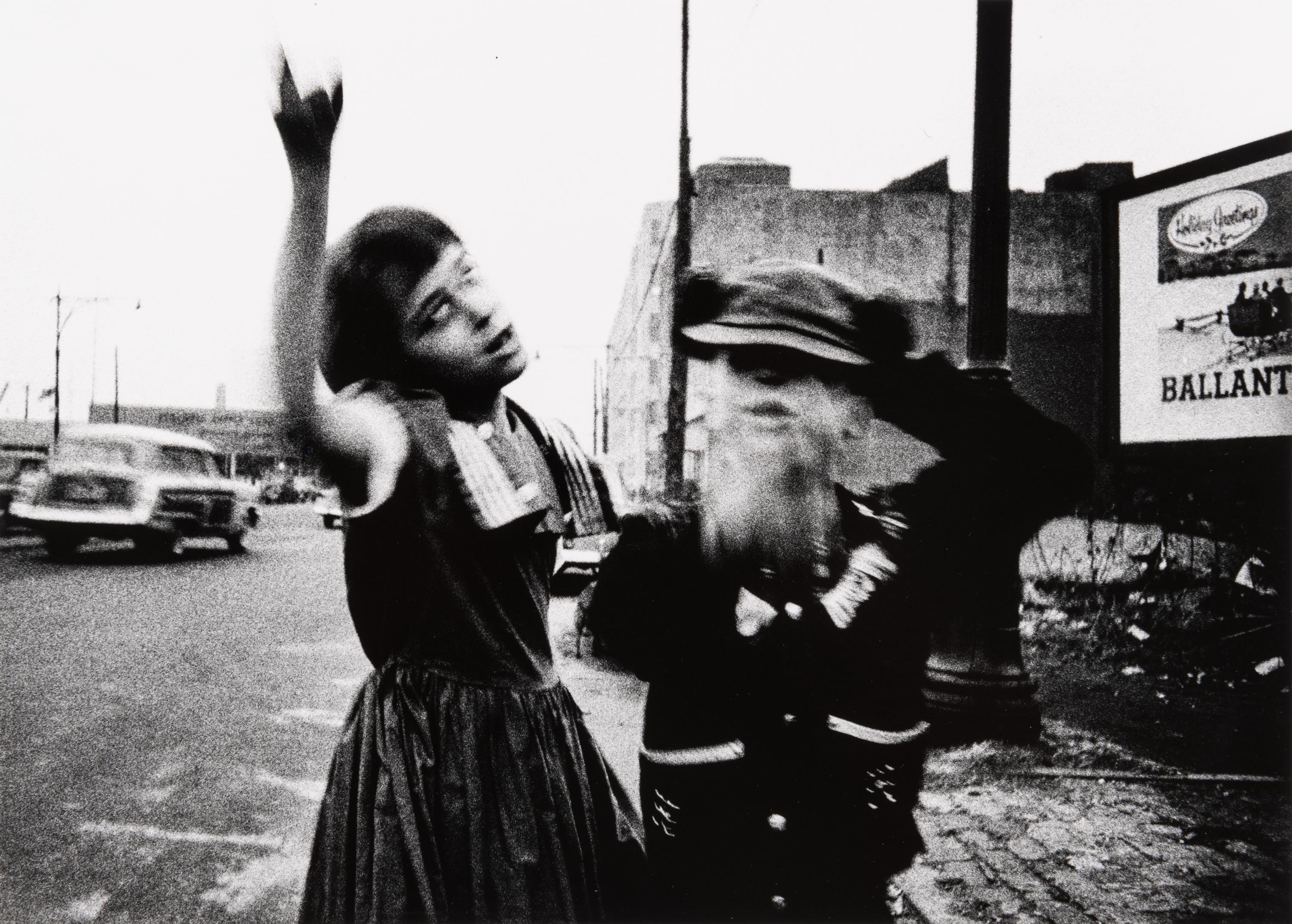 William Klein (1926-2022) Dance in Brooklyn, 1955 from "New York 54/55"