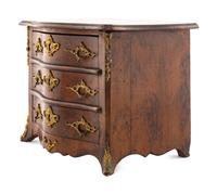A Louis XV Style Walnut Diminutive Commode