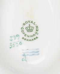 A Royal Copenhagen Fauna Danica Porcelain Sauce Boat