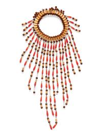 Nine Assorted Necklaces and One Buddha Pin, 1980-2000s