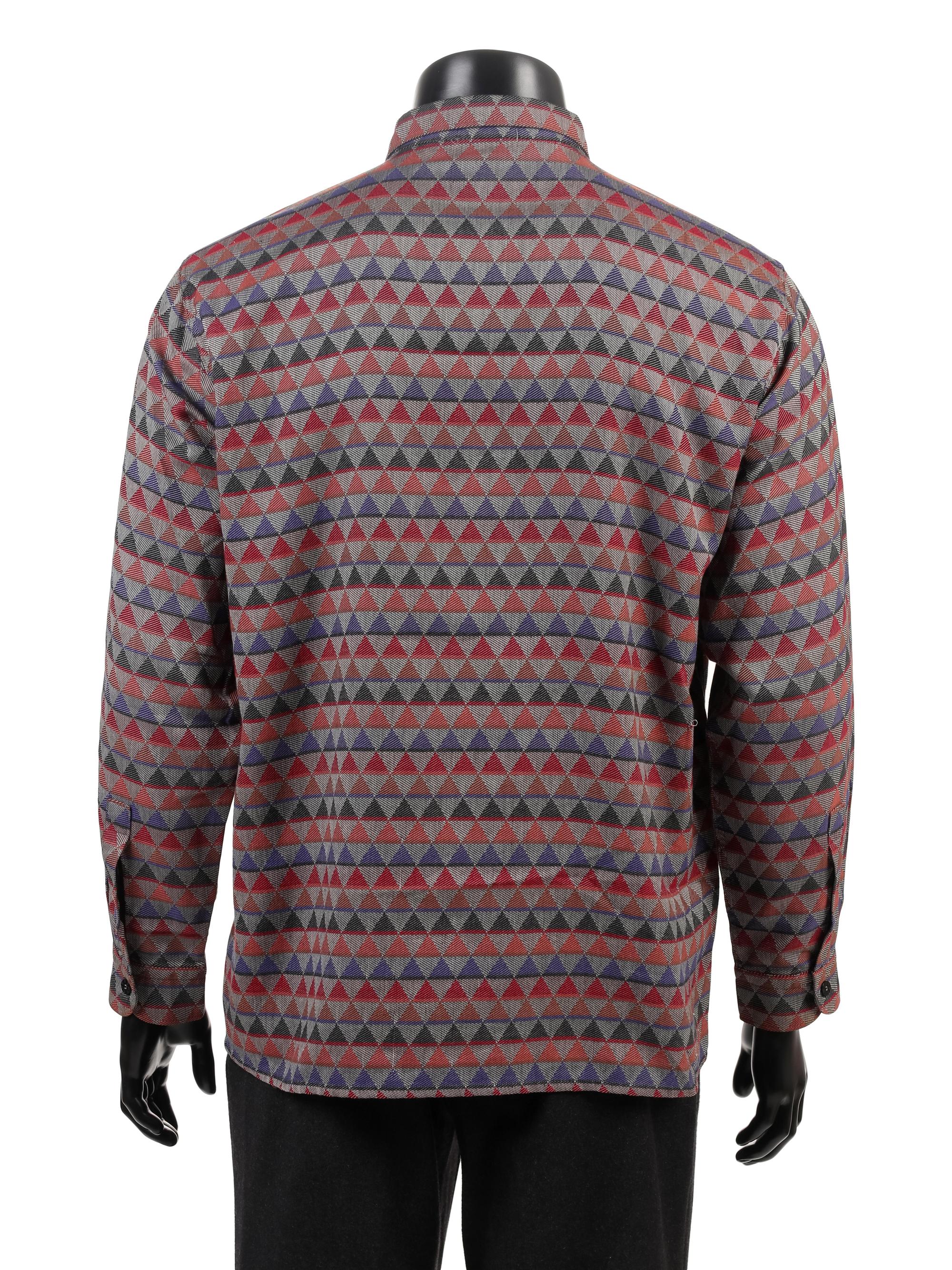 Group of Vintage Men's Designer Shirts, 1980-2000s: Turnbull & Asser, Brioni, Miyake, Missoni & Dior
