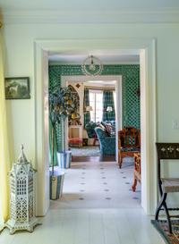 A Victorian Painted Iron 'Gothic' Conservatory Heater