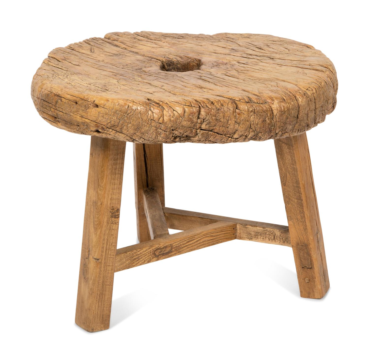 A Provincial Mill-Wheel Low Table