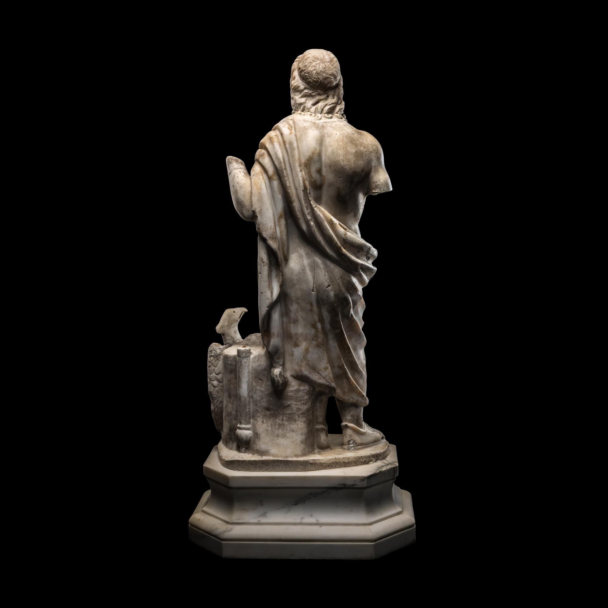 A Roman Marble Figure of Jupiter
