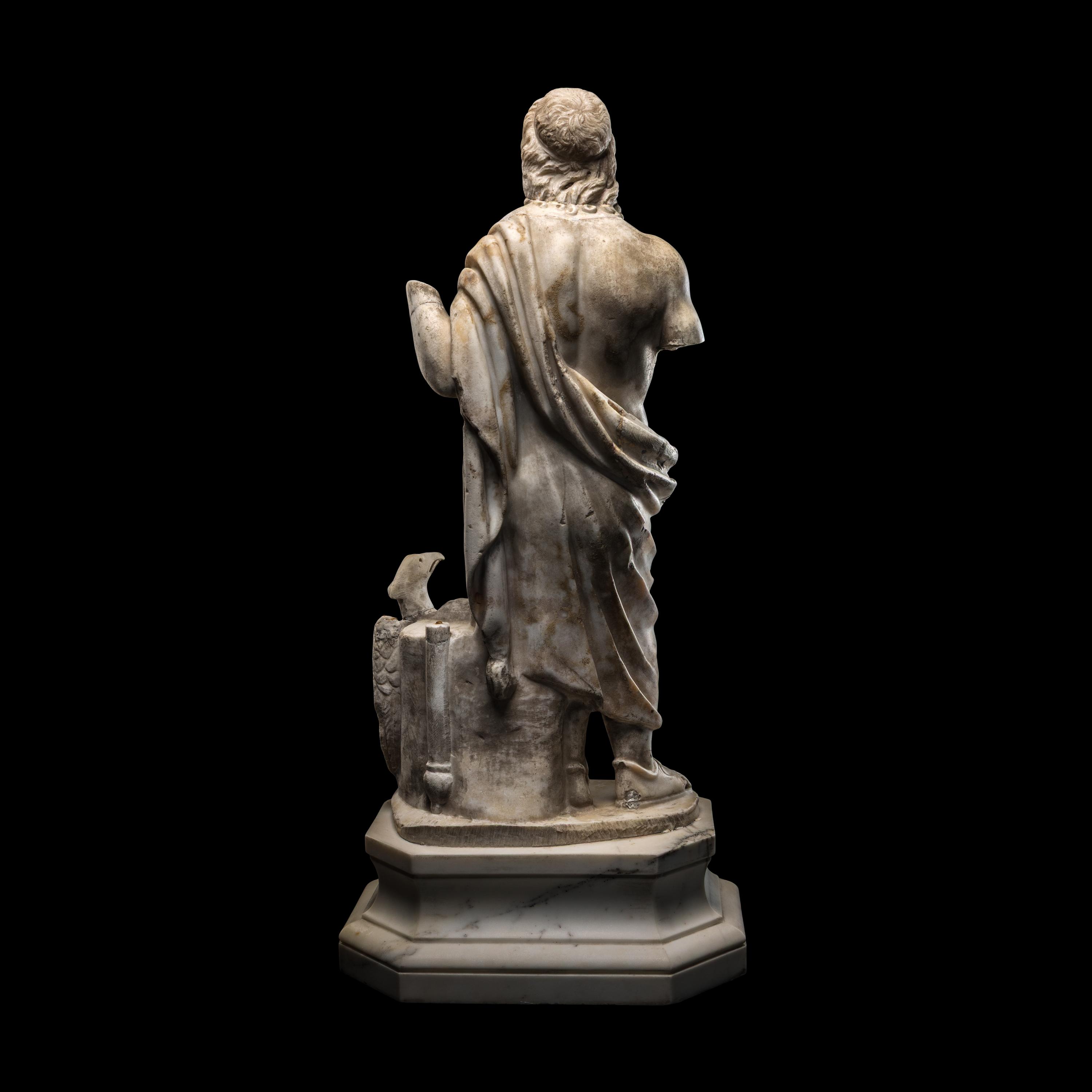 A Roman Marble Figure of Jupiter