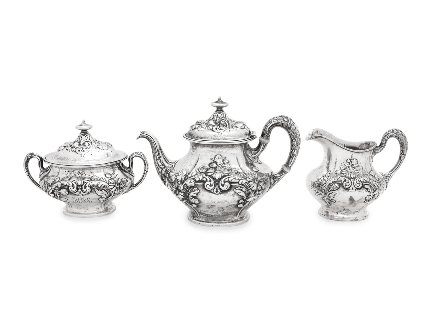 An American Silver Tea Service