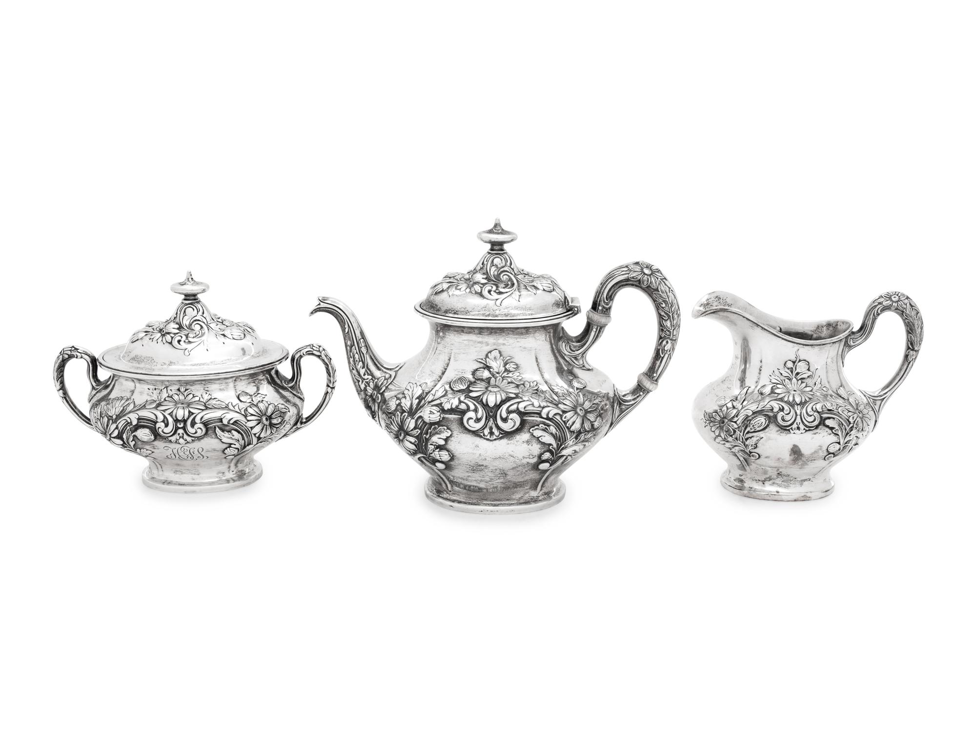 An American Silver Tea Service
