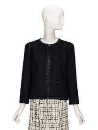 Chanel, Black Tweed Cardigan Jacket