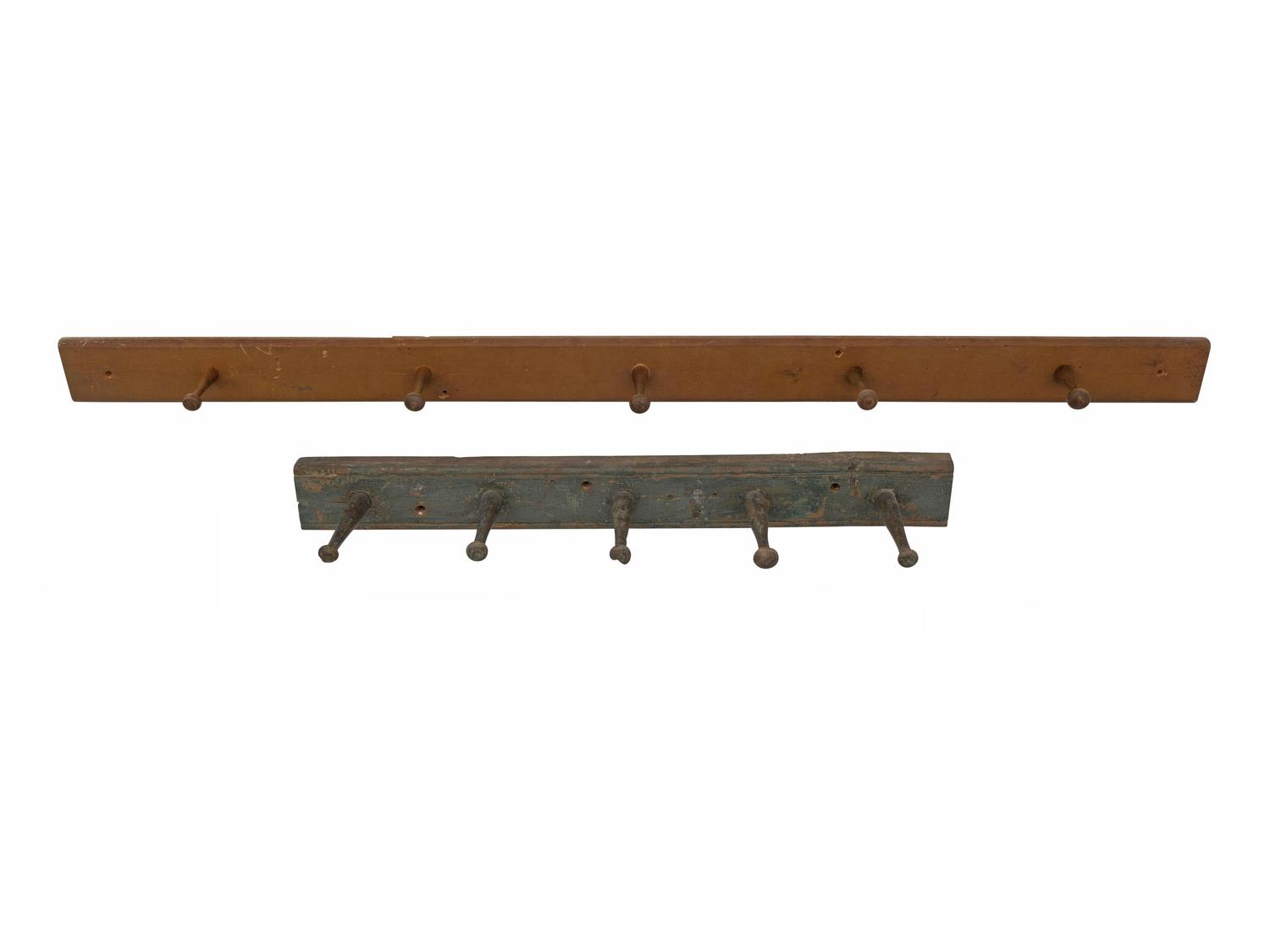 Two Shaker Style Peg Rails
