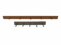 Two Shaker Style Peg Rails