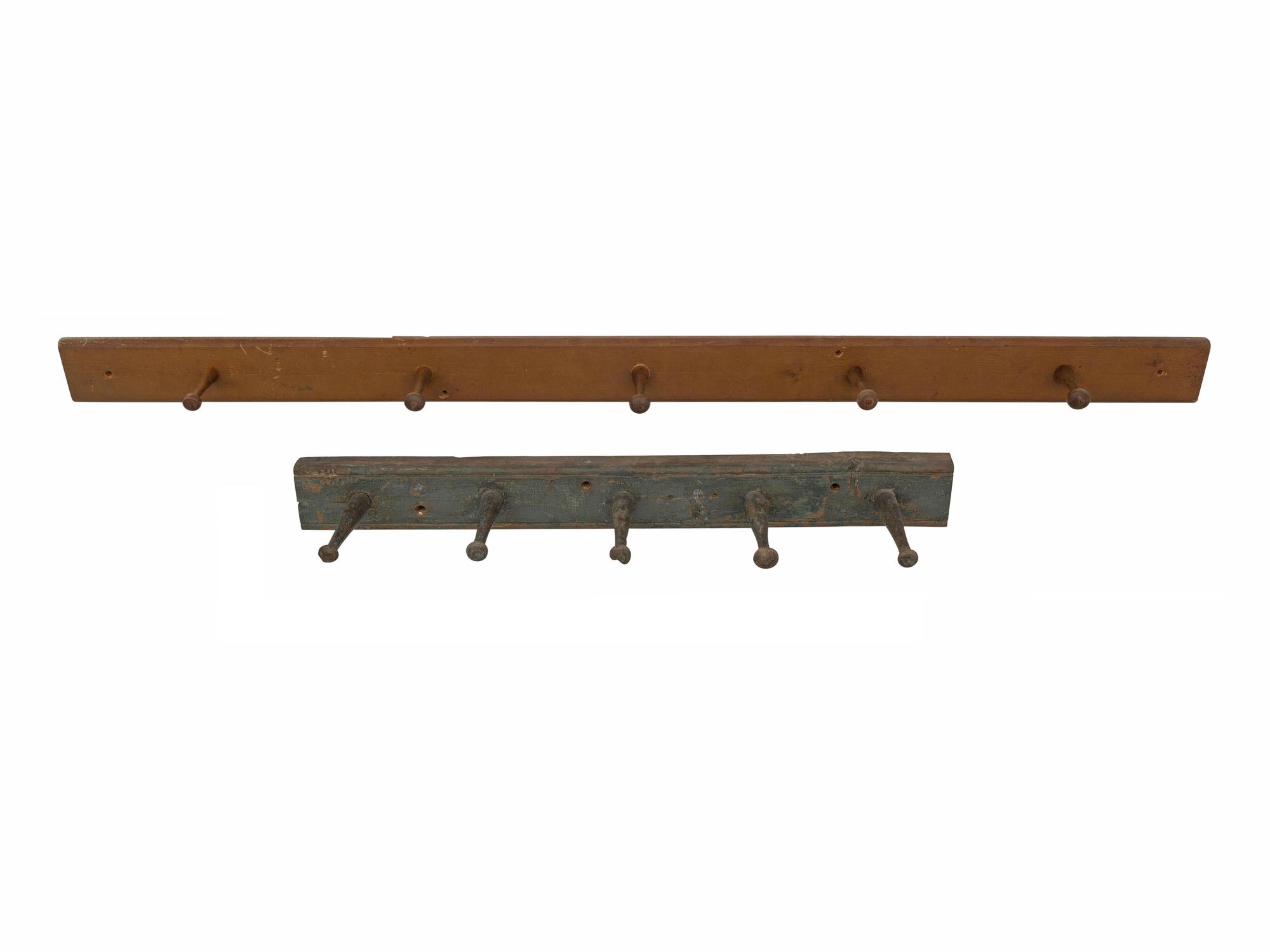Two Shaker Style Peg Rails
