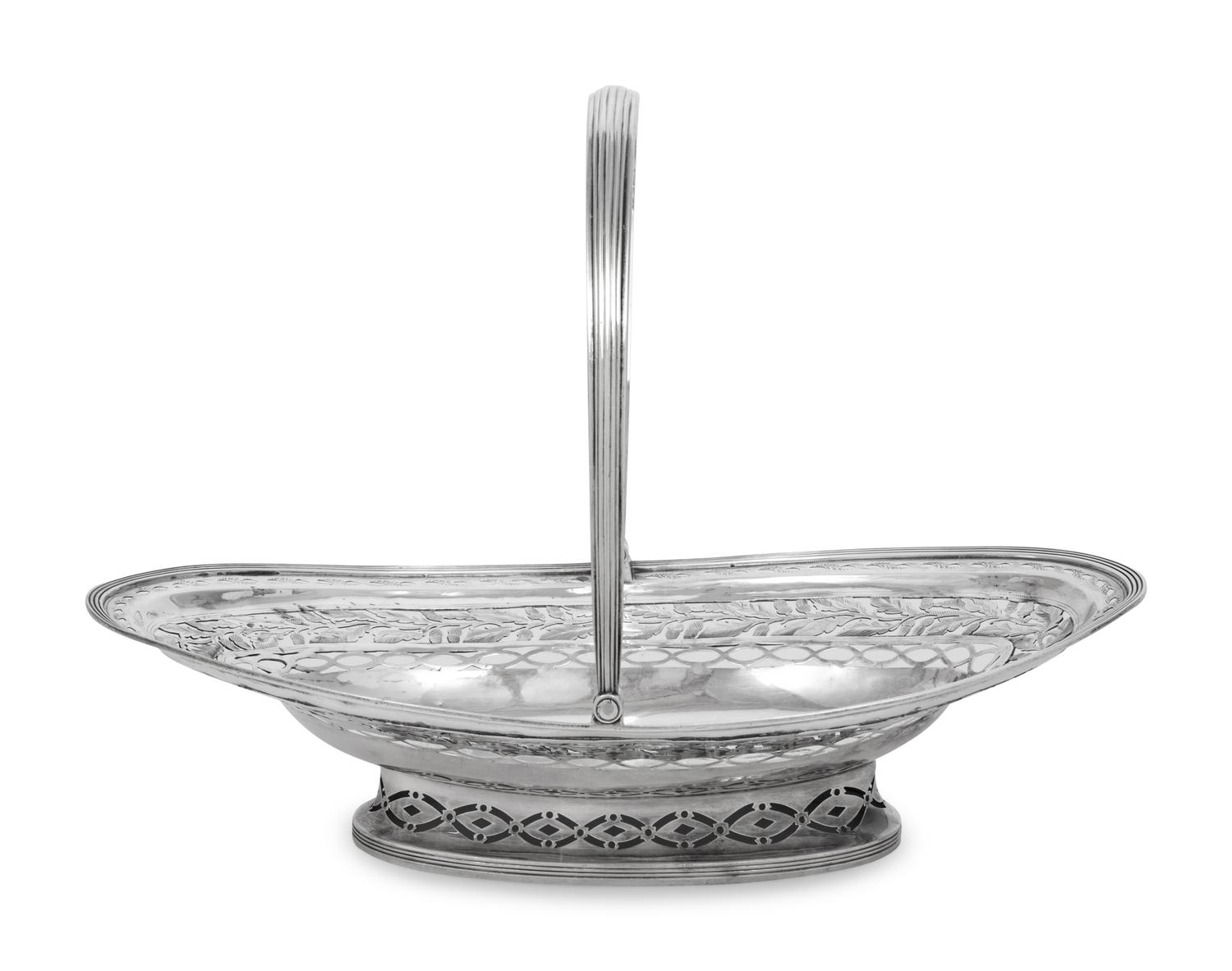 A George III Silver Cake Basket