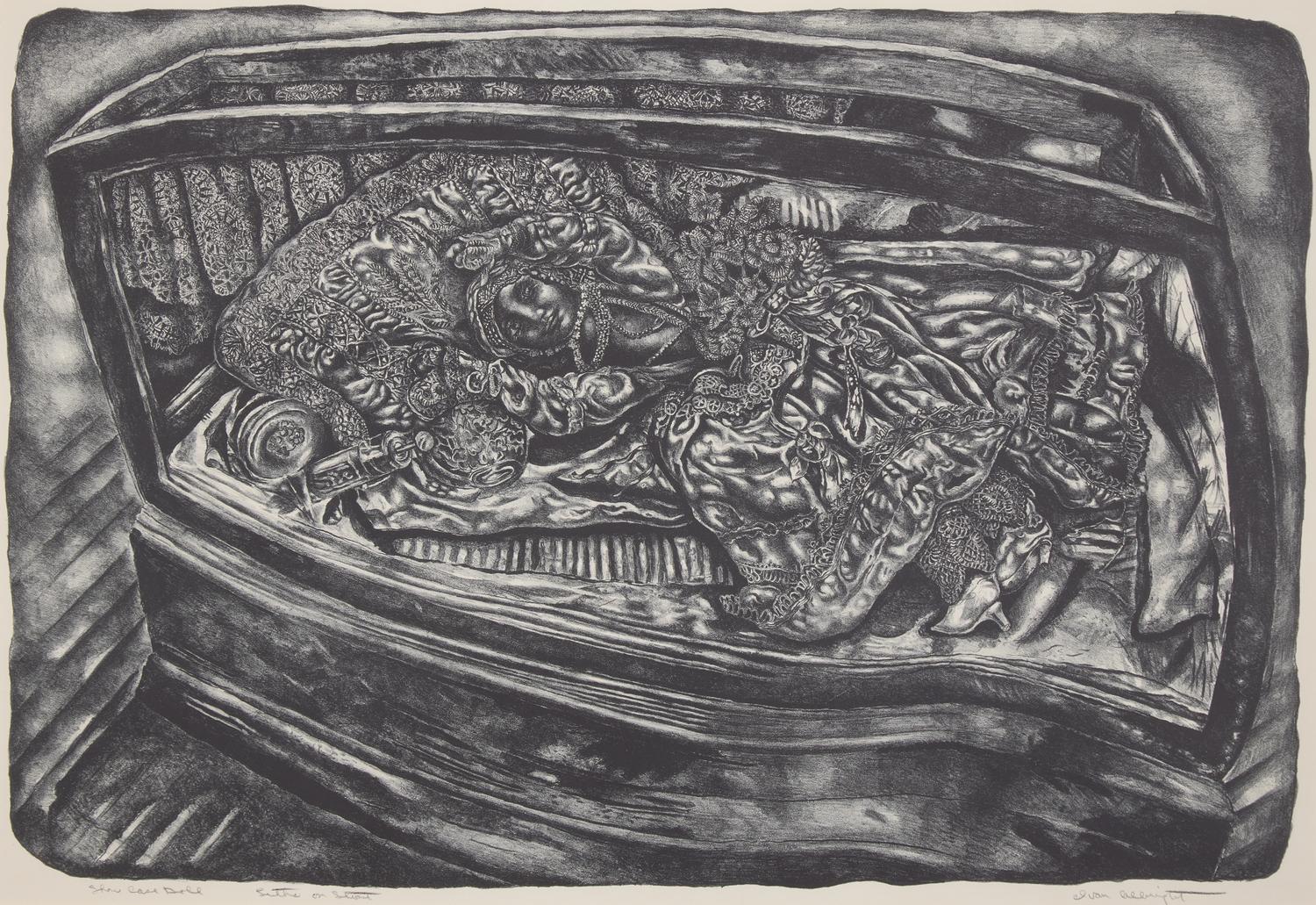 Ivan Albright (American, 1897-1983) — Show Case Doll