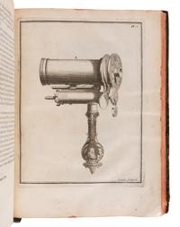 JOBLOT, Louis (1645-1723). Descriptions et usages de plusieurs nouveaux microscopes, tant simples que composez, avec des nouvelles observations faites sur une multitude innombrable d'insectes, & d'autres animaux de diverses especes, qui naissent dans les liqueurs preparees, & dans celles qui ne le sont point . Paris: Jacques Collombat, 1718.