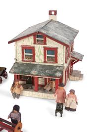 A German Farmhouse Toy Set