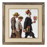 Normal Rockwell (American, 1894-1978) — One More Week of School and Then..., 1919