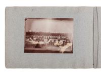 [NATIVE AMERICANS]. Album containing 25 photographs of Native American subjects from Indian Territory, incl. 2 images of Geronimo and works by Lenny & Sawyer and Will Soule.