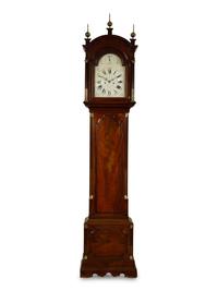 A George III Mahogany Tall Case Clock — Sam Toulmin Strand, London, Late 18th Century