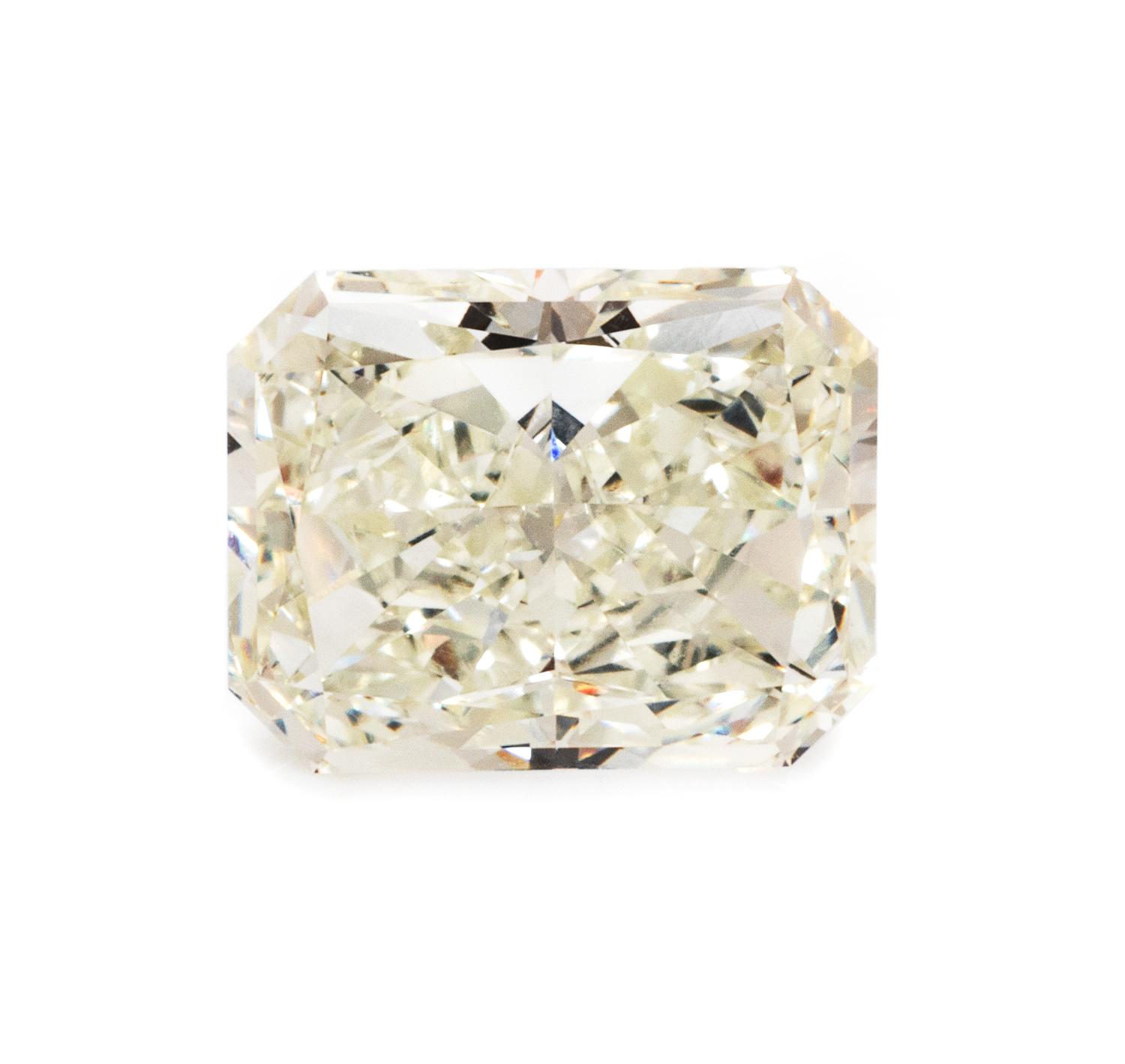A 3.21 Carat Radiant Cut Diamond,
