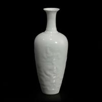 A Chinese amphora-shaped "Dragon" vase 龙纹双耳瓶 Kangxi mark, but later ??? ????