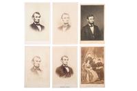 [LINCOLNIANA]. BRADY, photog. CDV portrait of Abraham Lincoln. New York: E. & H.T. Anthony, [1864].