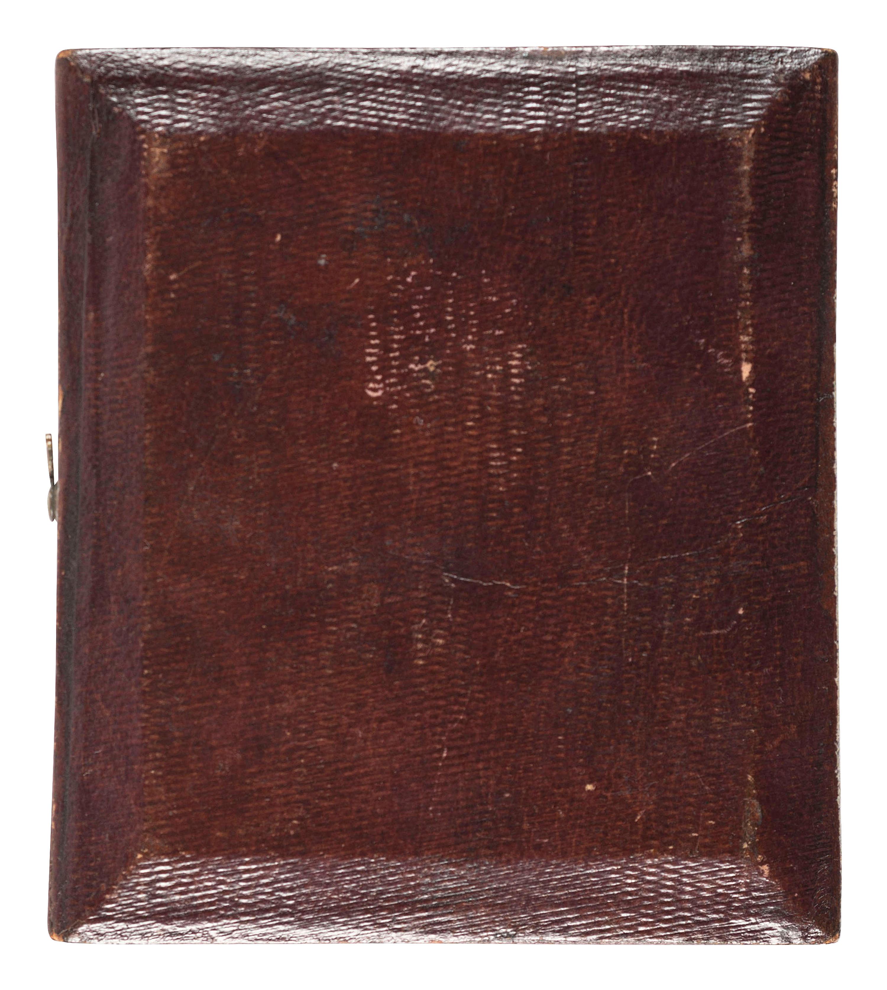 [MEXICAN WAR]. Sixth plate daguerreotype of an officer holding his sword.