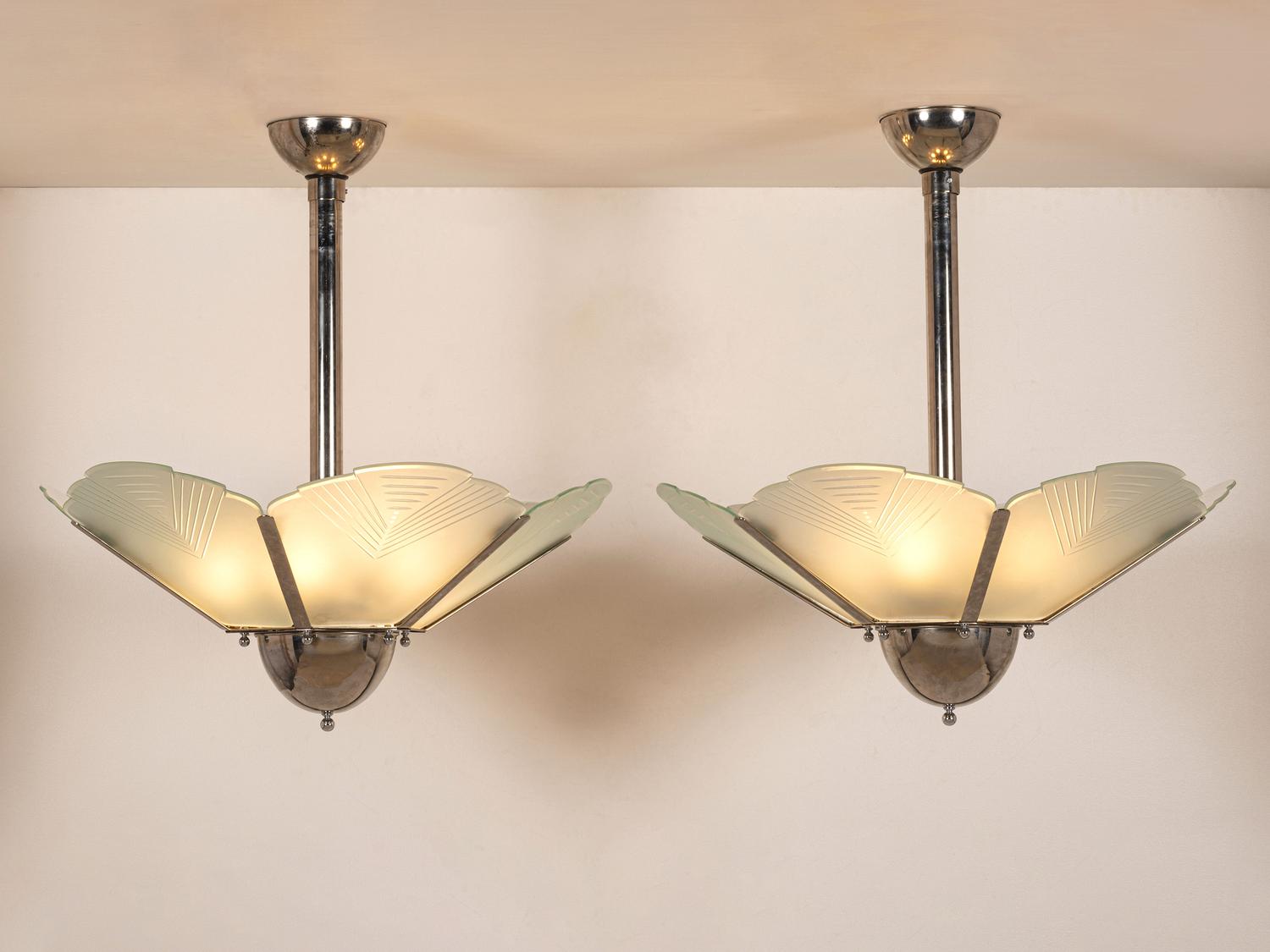 Pair of Chandeliers