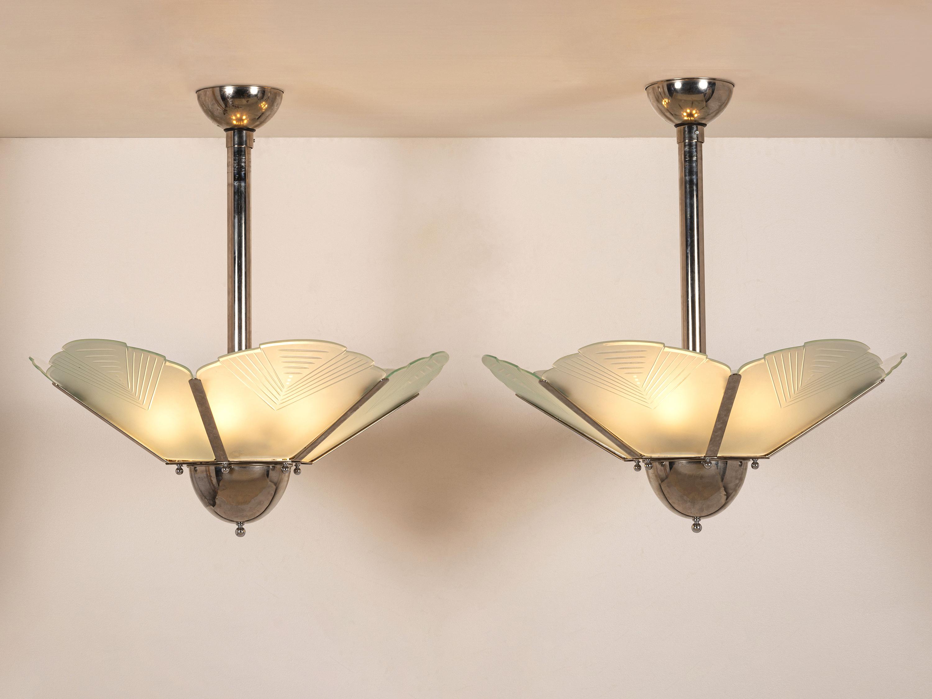 Pair of Chandeliers