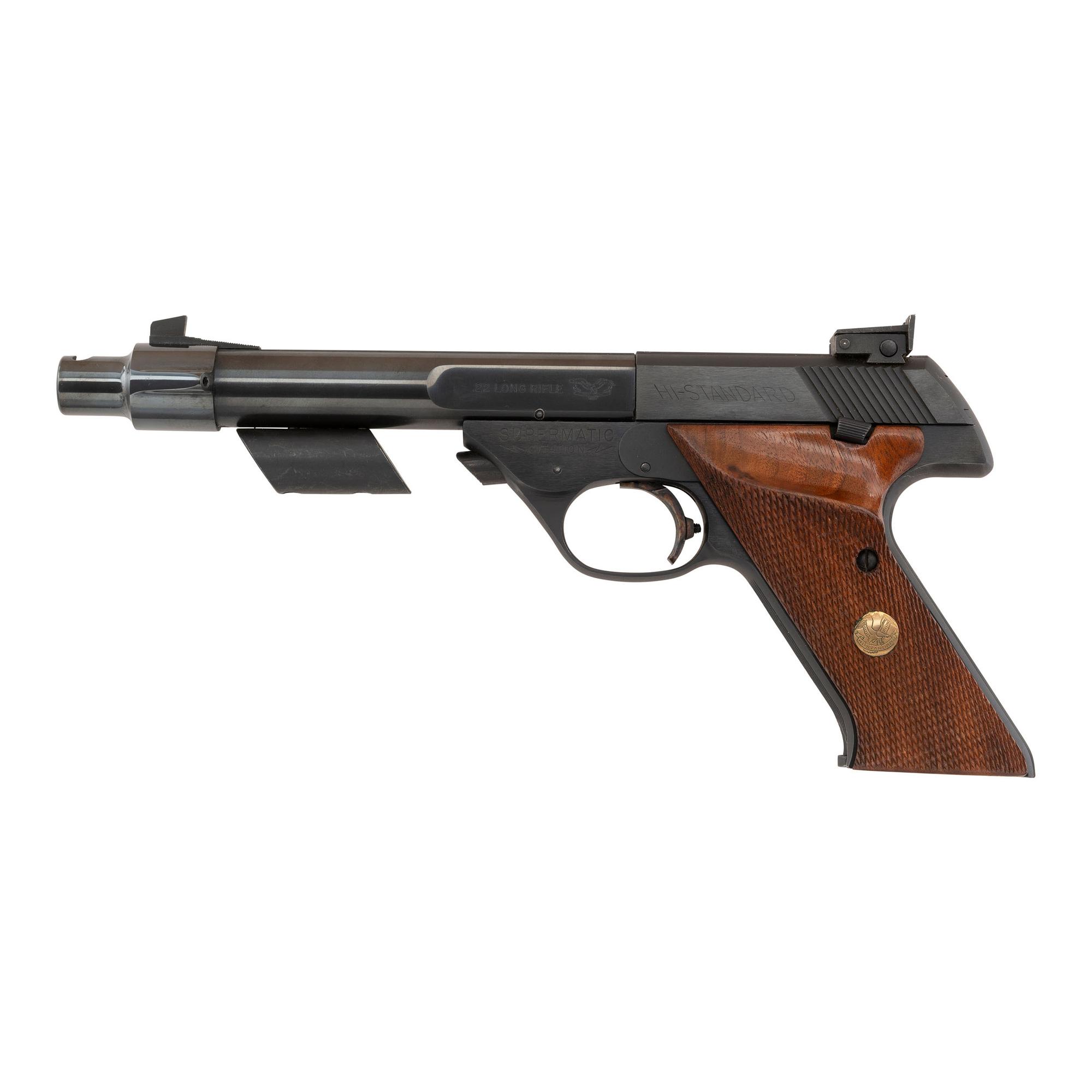 *Hi-Standard Model 104 Supermatic Citation with Muzzle Brake and Barrel Weight