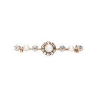 ANTIQUE, CULTURED PEARL AND DIAMOND BROOCH