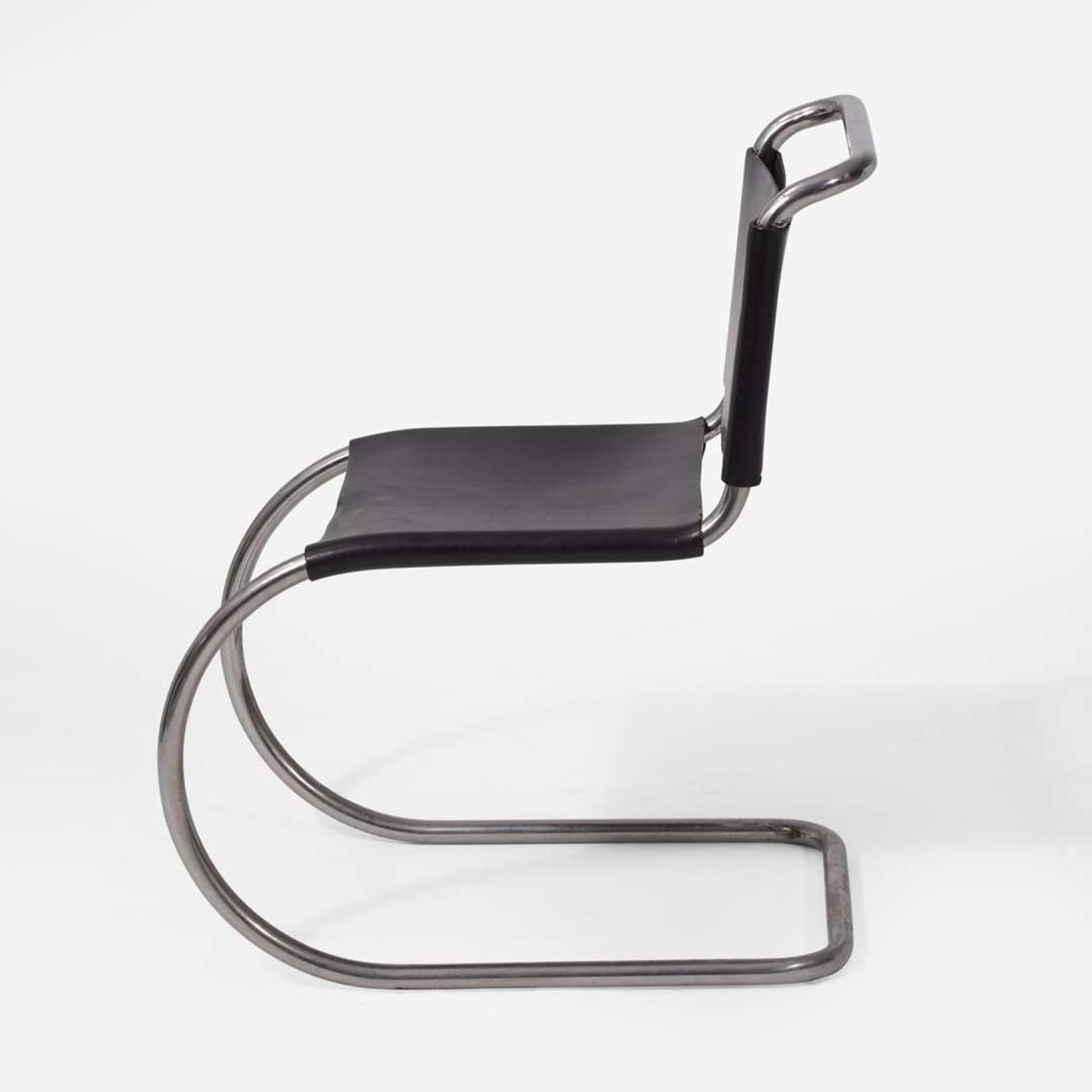 Ludwig Mies van der Rohe (German-American, 1886-1969) Set of Eight "MR-10" Side Chairs, Designed 1927, the present lot circa 1960s