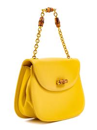 Gucci Yellow Handbag, 1980-2000s
