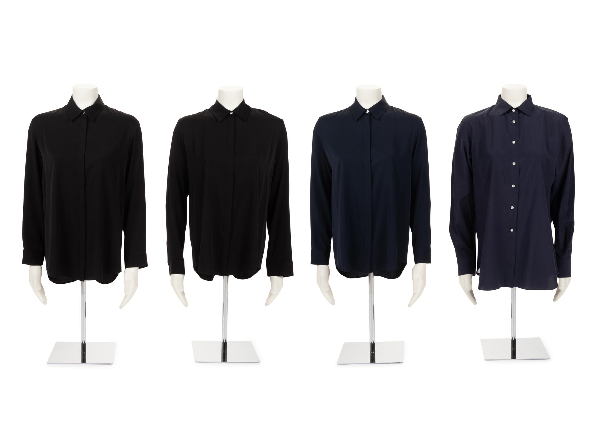 Seven Designer Tops: One Loro Piana, Three Giorgio Armani, and Three The Row