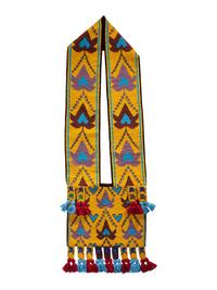 Ho Chunk Beaded Bandolier Bag