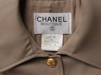 CHANEL, KHAKI MILITARY JACKET, 1996